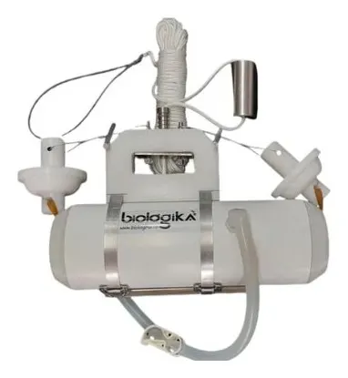 Botella Van Dorn horizontal
